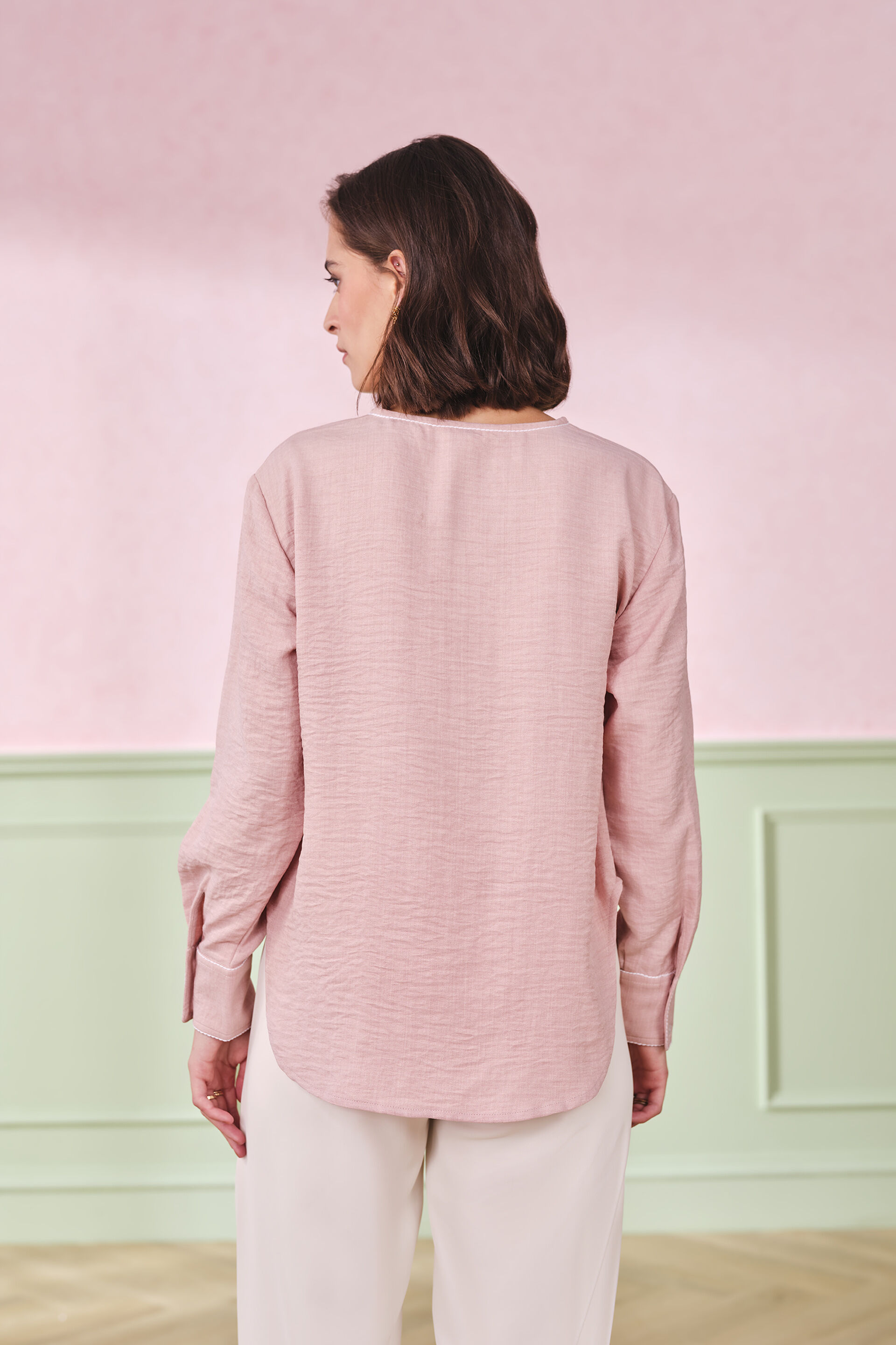 Peach Perfect Top, Peach, image 4